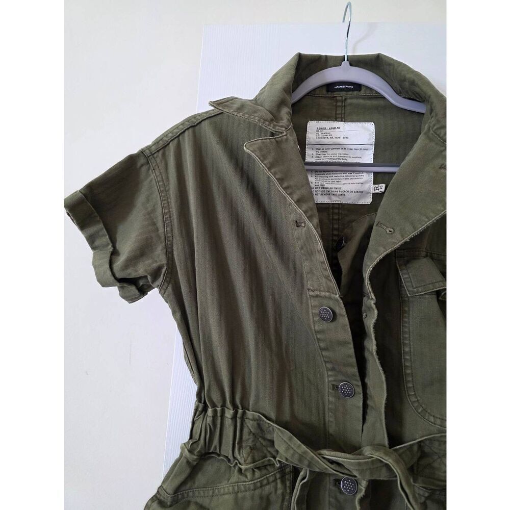 R13 Surplus Romper - Olive XS $1096 - Picture 6 of 12